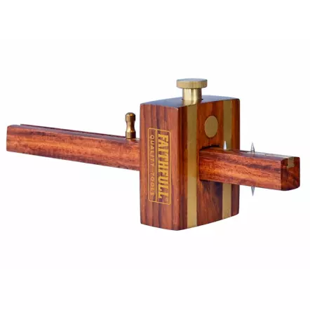 FAITHFULL - Ensemble d'outils de menuisier 5 pièces en coffret bois