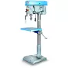 PROMAC - 214AB Perceuse à colonne 400V Capacité 26 mm - 12 vitesses - Col de cygne 280 mm - 1