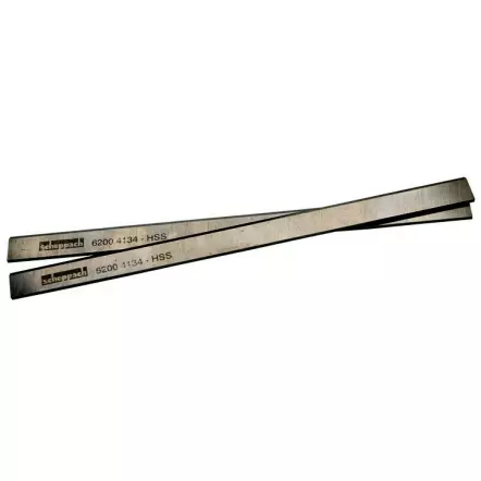 Scheppach - Jeu de 2 fers 320 x 17.85 x 3.00 mm réaffûtables pour HMS 3200ci, HMC 3200ci