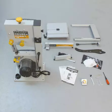 scie-a-ruban-peugeot-80LD-avec-accessoires