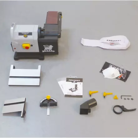 ENERGYSAND-200ASP Combiné ponceur 500 W 915x100mm ø200mm avec aspiration intégrée Dust Wizard