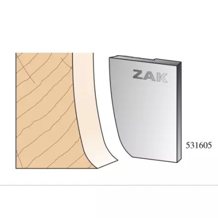ZAK - Jeu de 2 fers N°531605 - Série 531 Couteaux de style Louis-Philippe et Empire
