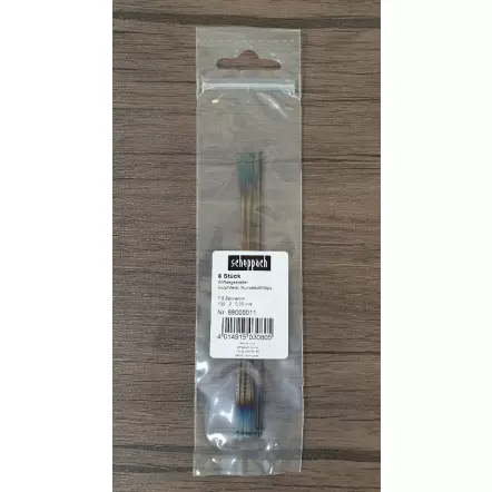 Kit de 6 lames universelle avec ergot pour scie à chantourner - Longueur 135x2x0,25mm - D10