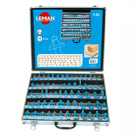 LEMAN-Coffret-de-66-meches-carbure-pour-defonceuse-Queue