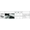 Coffret de 5 outils de tournage en acier HSS - 3
