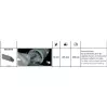 Coffret de 5 outils de tournage en acier HSS - 5