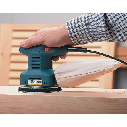 VIRUTEX - LRT84H Mini-ponceuse vibrante et rotorbitale électronique 180W + Lot de 60 abrasifs Offert !