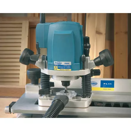 VIRUTEX - FR66P Défonceuse Bois & Plastique 1300W 230V - Profondeur de fraisage 60 mm