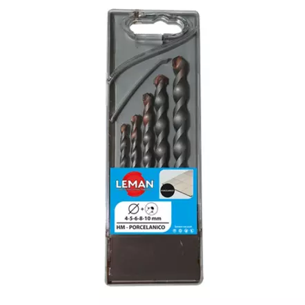 LEMAN - Coffret 5 forets cylindriques carrelage