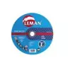 Leman - lot de 10 disques à tronçonner Inox, tôles, bardages dia 125 mm - 1