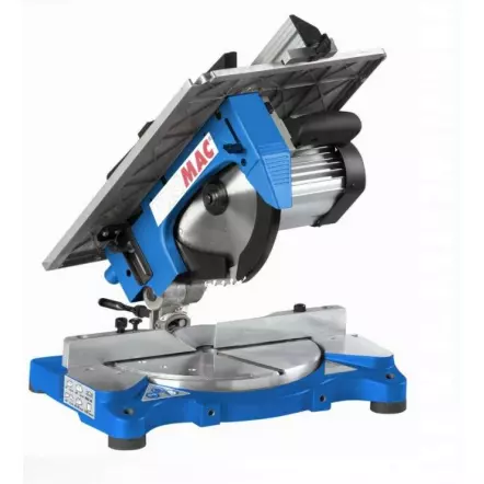 PROMAC - JMT-10 Scie à coupe d'onglet avec table de délignage - Lame Ø250x30x3mm - 40 dents