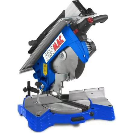 PROMAC - JMT-12 Scie à coupe d'onglet avec table de délignage - Lame Ø305x30 mm - 48 dents