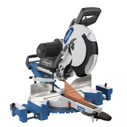 SCHEPPACH - HM 120L Scie à onglet - Ø 305 mm- 60 Z - 2000 w - Inclinable des 2 cotés