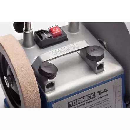 TORMEK T4 Original - Touret d'affûtage avec Meule d’origine ø200×40 mm 230V 50Hz 120W (puissance absorbée)