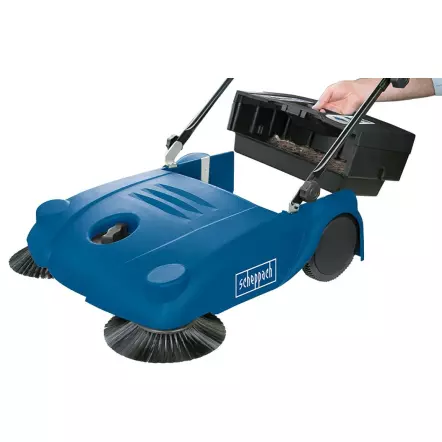 SCHEPPACH - S700 - Balayeuse mécanique - Largeur 700 mm - Bac 16 Litres