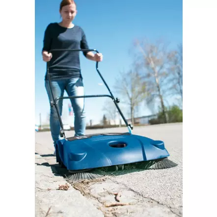 SCHEPPACH - S700 - Balayeuse mécanique - Largeur 700 mm - Bac 16 Litres