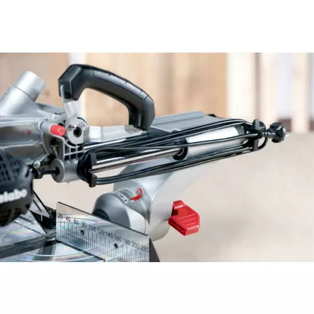 METABO - KGSV 216 M Scie à onglet radiale 1700W avec Variateur de Vitesses - Prof. coupe 65 mm Lame 216x30 mm