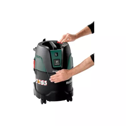 METABO - ASA 25 L PC - Aspirateur Eau & Poussières 25 Litres - 210 hPa - 1250 W