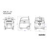 METABO - ASR 25 L SC Aspirateur tous usages - 1400W - 6