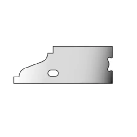 ZAK - ZAK509226 Profil doucine à carré 9x15xHt14 mm