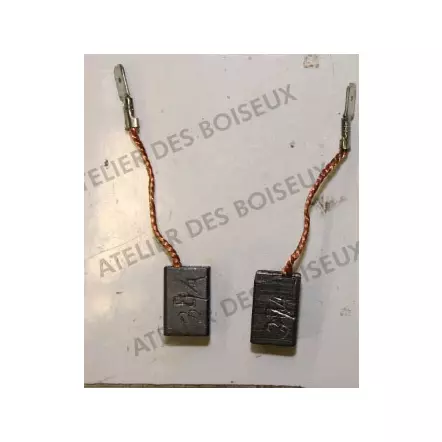 SCHEPPACH - Jeu de deux charbons pour scie plongeante PL75 et Kity 750