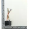SCHEPPACH - Jeu de deux charbons pour scie plongeante PL75 et Kity 750 - 2