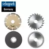 SCHEPPACH - Set de 4 lames ø115 mm pour scie plongeante PL 305 - 1