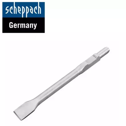 SCHEPPACH - Burin plat à emmanchement hexagonale 390 mm x 30 mm pour AB1600, AB1900...