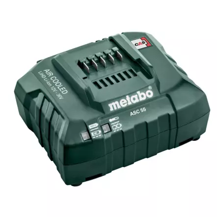 METABO - Chargeur rapide ASC 55, 12-36 V, « AIR COOLED », EU