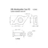 METABO - Affleureuse métal - KFM 18 LTX 3 RF - Sans batterie ni chargeur - 7