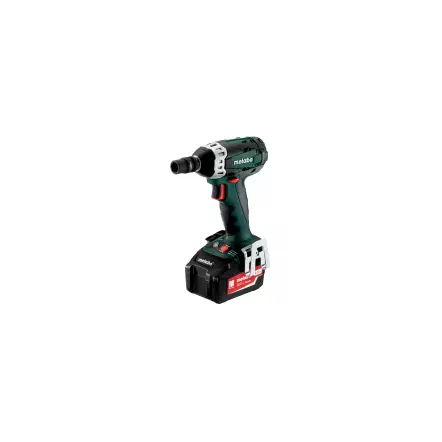 Metabo - Boulonneuse à choc SSW18 LTX 200 - 2 batteries Li-Power (18V/4.0Ah) et chargeur ASC 30-36V