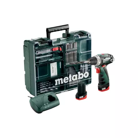 Métabo - PowerMaxx BS Basic 10.8 V et coffret atelier mobile