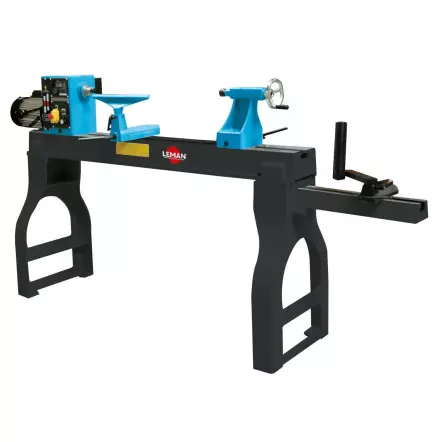 LEMAN - TAB120 Tour à bois électronique de 1200mm (distance entre pointes) - 230V - 50Hz / 1500W - 2CV
