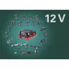 METABO - Batterie enfichable Li-Power 12 V - 2,0 Ah - 2