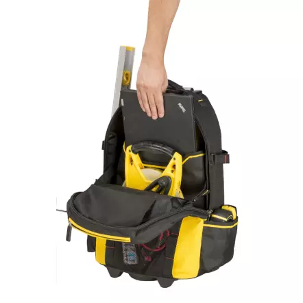 STANLEY - Sac à Dos Porte-Outils avec Roulettes et Poignée télescopique