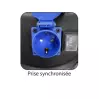 LEMAN - LOASP301 Aspirateur synchro cuve inox 30 Litres utiles - 1400W - 2