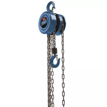 Scheppach - Palan à chaîne CB01, 1T de Charge max et 3m de Levage