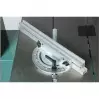 KITY-SCHEPPACH - Guide d'angle rainure en U pour : Kity 673 / 613F - Scheppach Basato 3H / Basa 3.0v (pièce d'origine) - 2