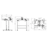 HOLZPROFI - TSD Table stationnaire pour défonceuse - 8