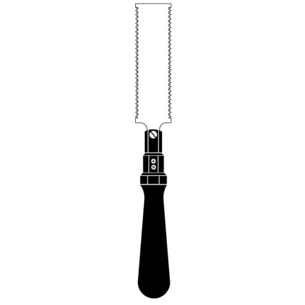 Scie japonaise extra-fine 120mm