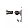 LEMAN - TAB110 Tour à bois de 1100 mm (distance entre pointes) avec tête pivotante - 230V / 1100W - 3