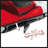 EINHELL - TE-BS 8540 E - Ponceuse à bande portative 850W - Bande 533 x 75 mm - 5