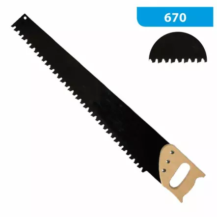 Scie égoïne matériaux poreux - denture carbure 34 dents