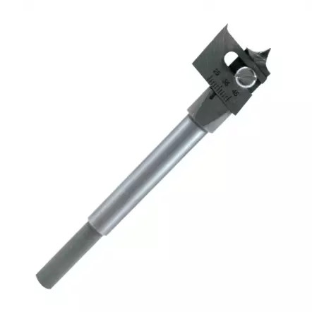 Leman - Mèche à bois extensible HSS queue cylindrique Ø15 à 45mm