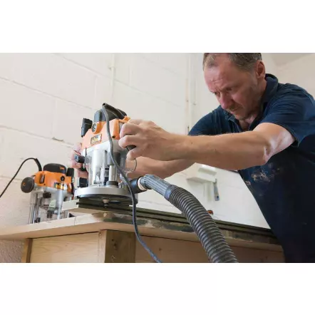 MOF001 - Défonceuse de précision bi-mode plongeante 1400 W