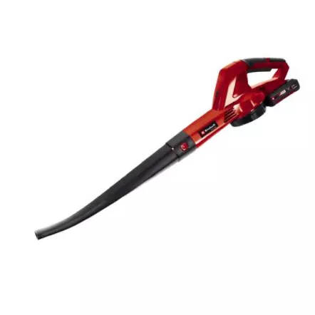 EINHELL - GE-CL 18 Li E Kit (1x2,0Ah) Souffleur sans fil Vitesse du souffle d'air 210 km/h - Puissance de l'air aspiré 105 m3/h - Variateur électronique