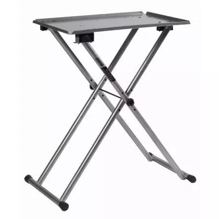 Femi - 300 PLUS JOBBY Établi pliable gris en acier profilé - 3 hauteurs de travail possibles