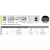 FEMI - SN105 XL Scie à ruban portative pour métal 1330mm - 230V 50 Hz 850W - Largeur de coupe max. 105 mm - 2