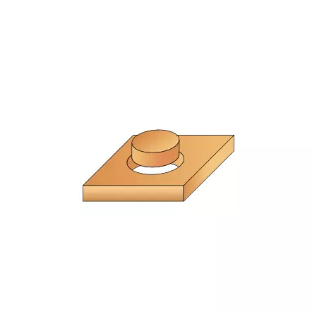 Coffret de 4 mèches à bouchonner (Queue Ø10 mm)