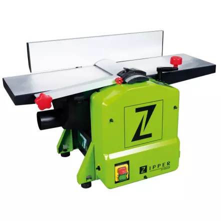 ZIPPER - ZI-HB204 Dégauchisseuse-raboteuse électrique largeur 204 mm 1250W 230V 50Hz